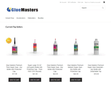 Tablet Screenshot of gluemasters.com